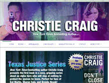 Tablet Screenshot of christie-craig.com